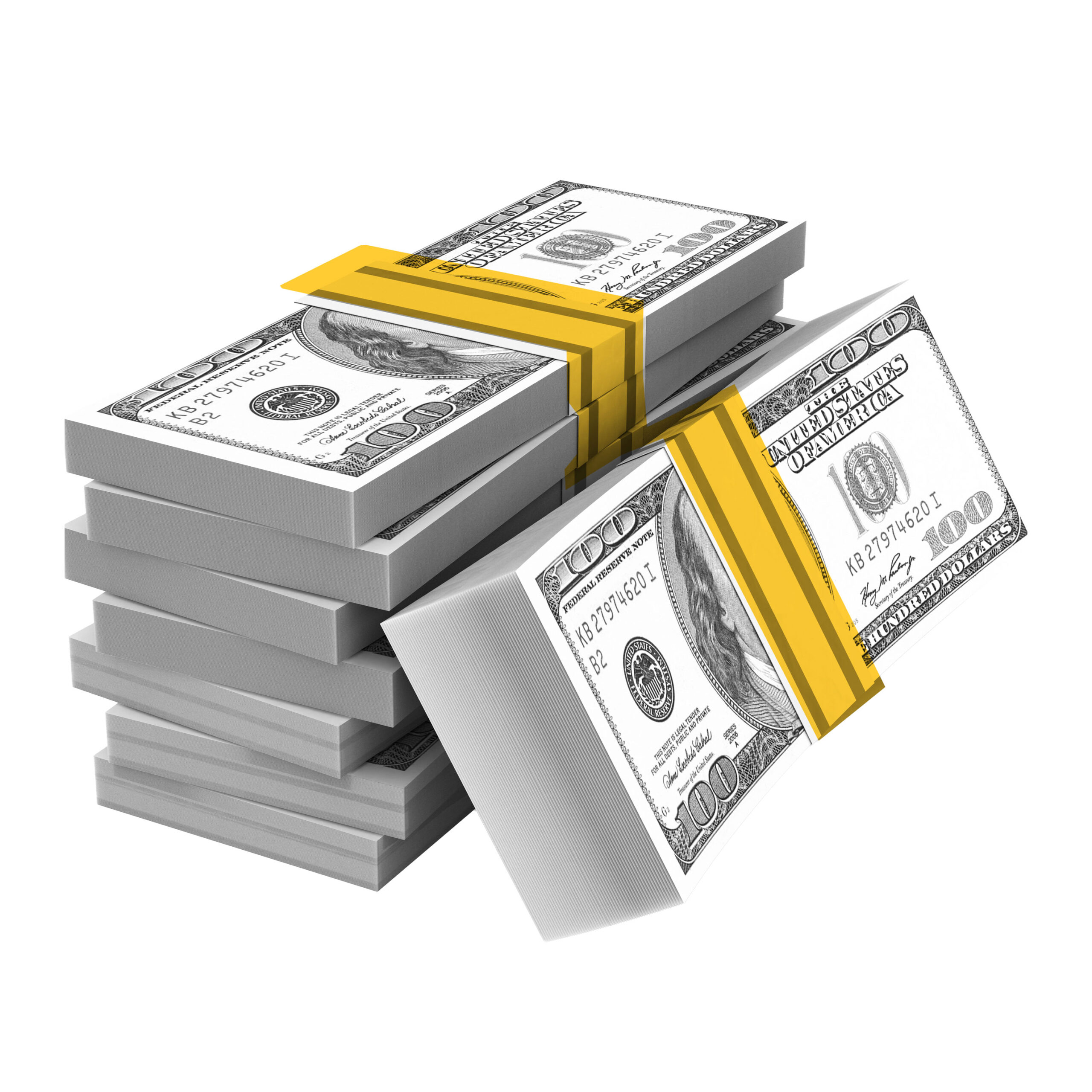 Stack of bills