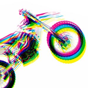 Motorcycle engine wheelie